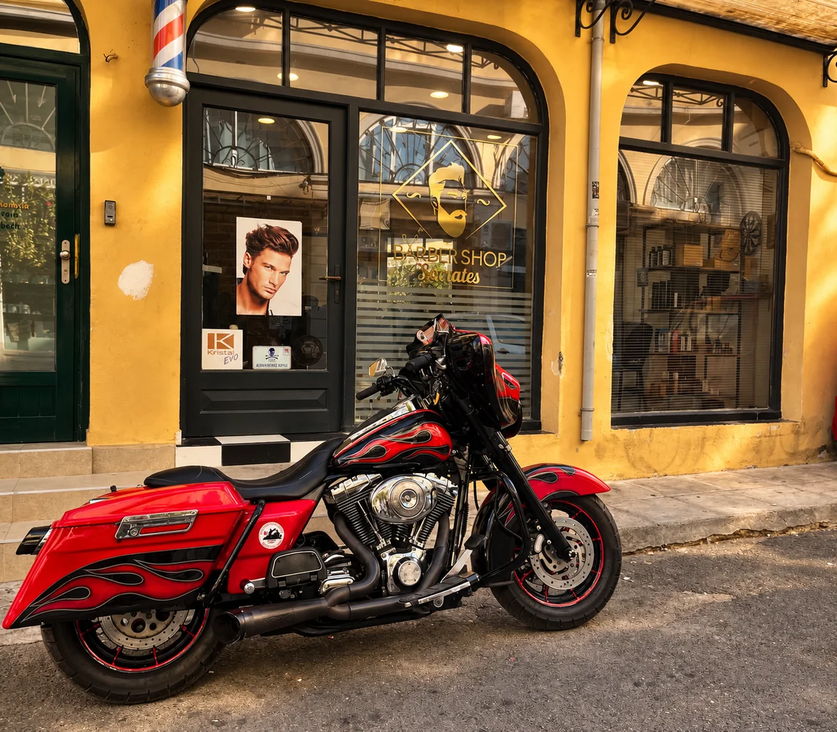 Το Barber Shop Socrates στην Κέρκυρα